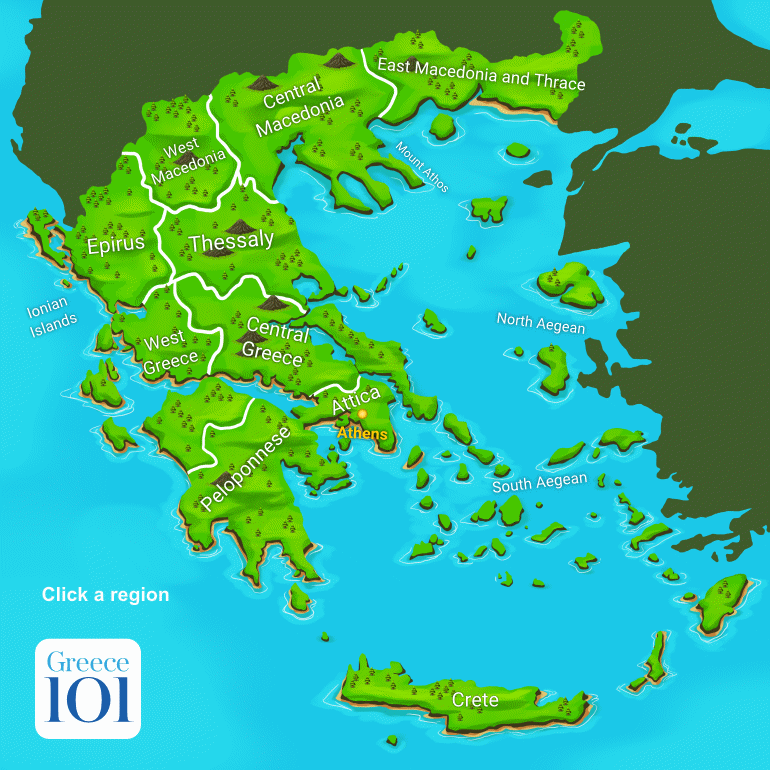 Greece-map