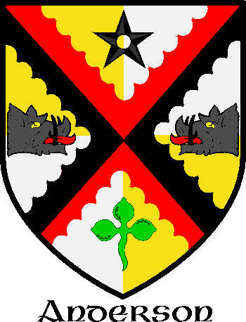 Anderson family crest