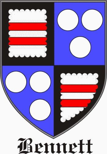 Bennitt family crest Bennitt family crest