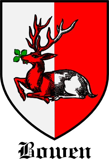 Bowen family crest