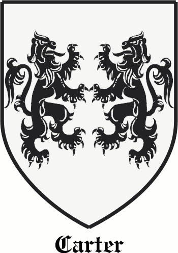 CARTER family crest