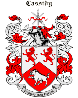 CASSIDY family crest