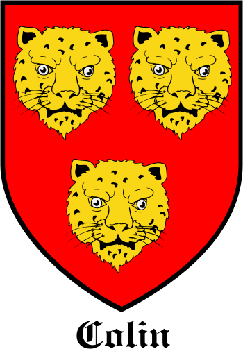 Colin family crest