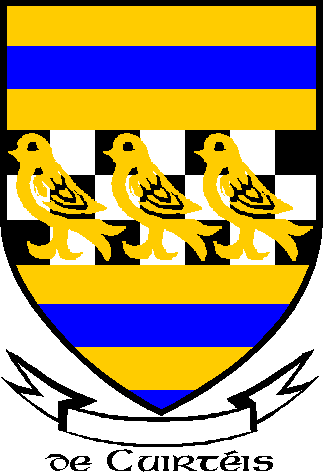 Curtis family crest