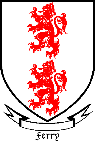 FERRY family crest