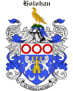 HOLOHAN family crest HOLOHAN family crest
