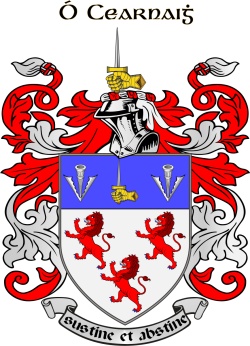 McCarney family crest