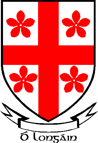 LANGAN family crest LANGAN family crest