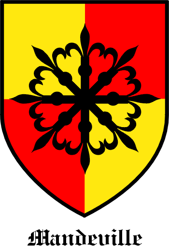 MANDEVILLE family crest MANDEVILLE family crest