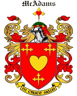 McAdams family crest