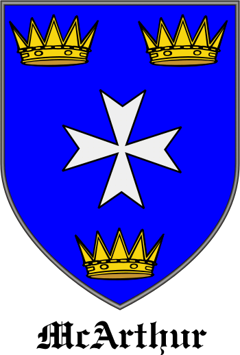 ARTHUR family crest