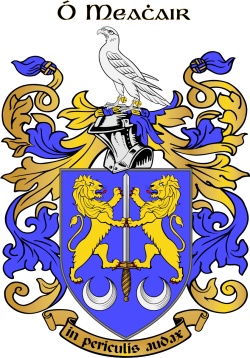 MAHER family crest MAHER family crest