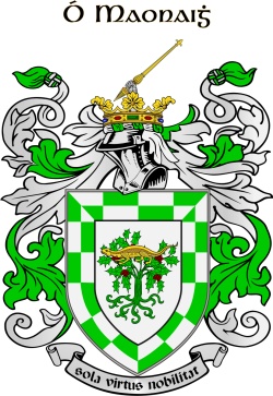 Meaney family crest