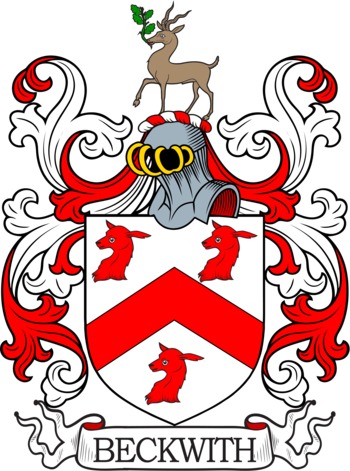 BECKWITH family crest
