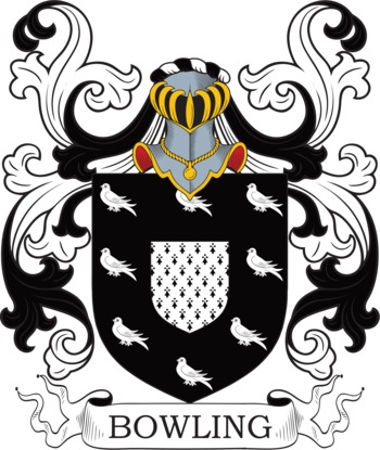 BOWLING family crest