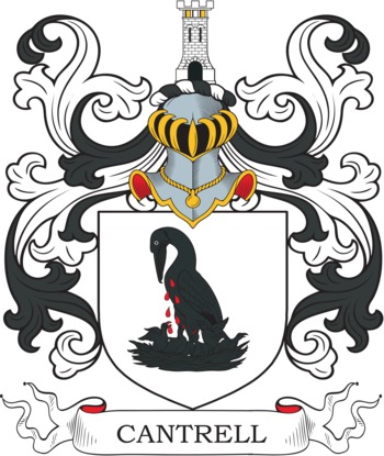 Cantrell family crest