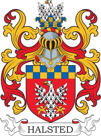 Halsted family crest