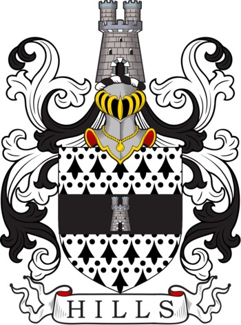 HILLS family crest