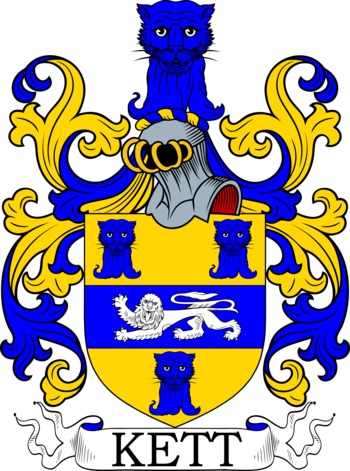 Kett family crest