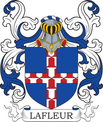 Lafleur family crest