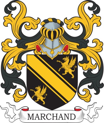 MARCHAND family crest
