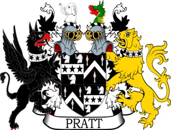 Pratt family crest