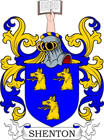 Shenton family crest