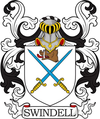 SWINDELL family crest SWINDELL family crest