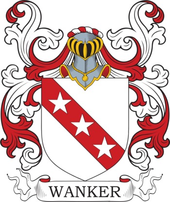 WANKER family crest