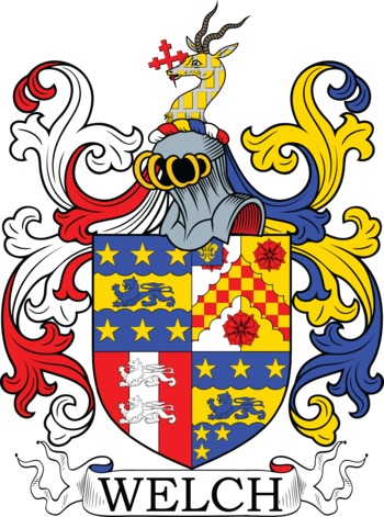 Welch family crest