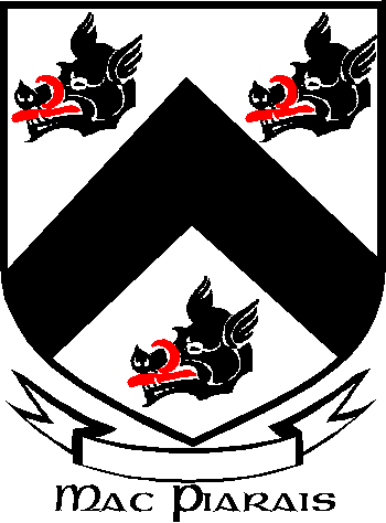 Pearce family crest Pearce family crest