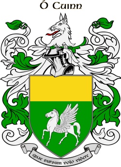 O'Quinn family crest