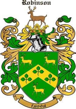 ROBINSON family crest