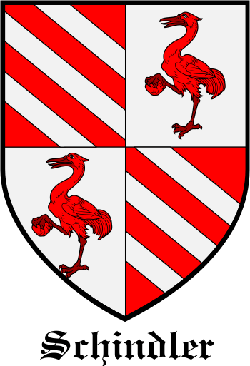 SCHINDLER family crest