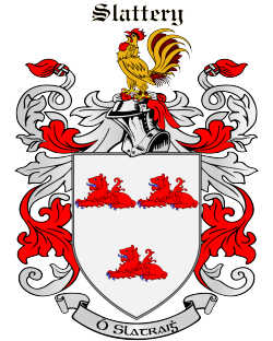 SLATTERY family crest