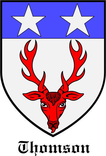 THOMSON family crest