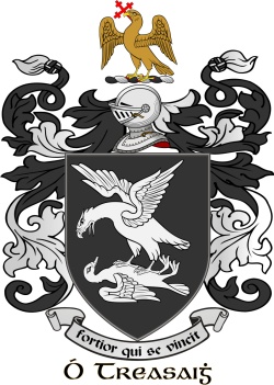 O'Trasey family crest