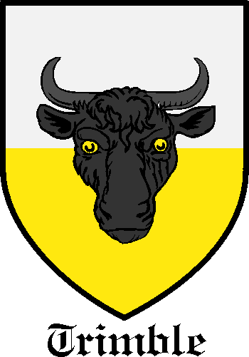 TRIMBLE family crest