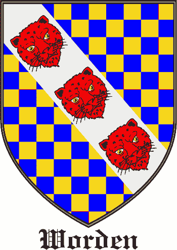 WORDEN family crest